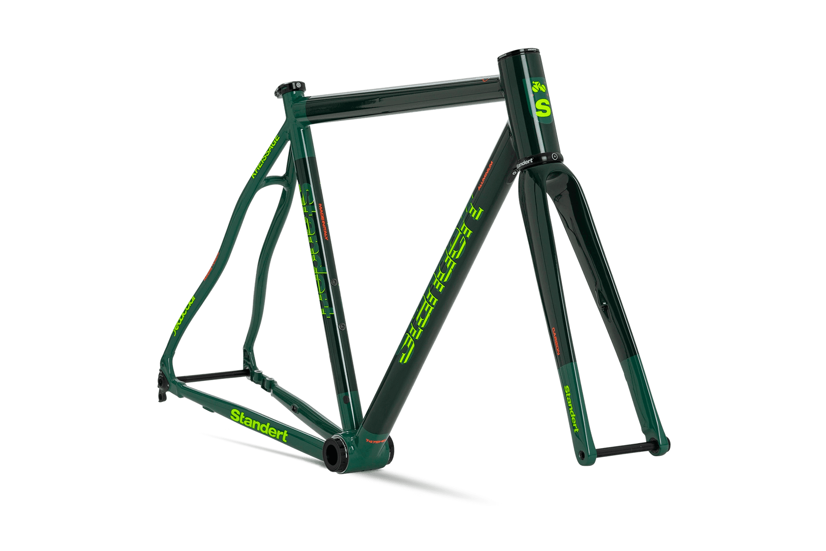 Kreissäge DISC Road Racing Bike Frameset - Cobra Green