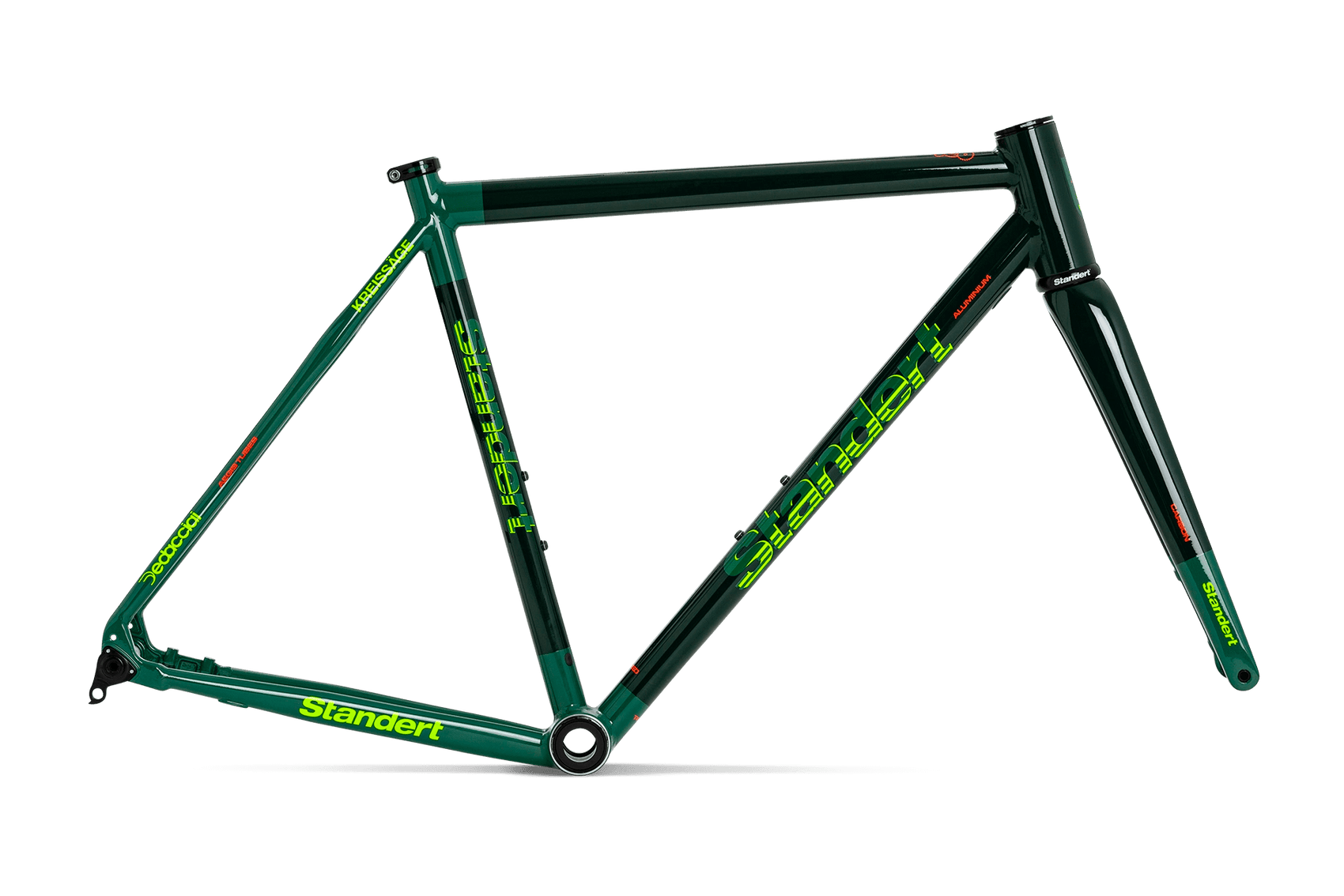 Kreissäge DISC Road Racing Bike Frame - Cobra Green