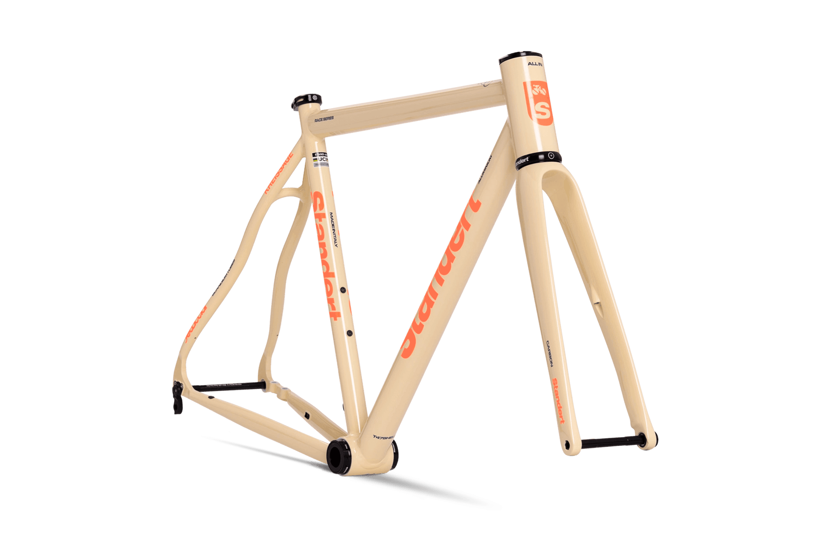 Kreissage RS Beige Road Bike Frame Made from Aluminum