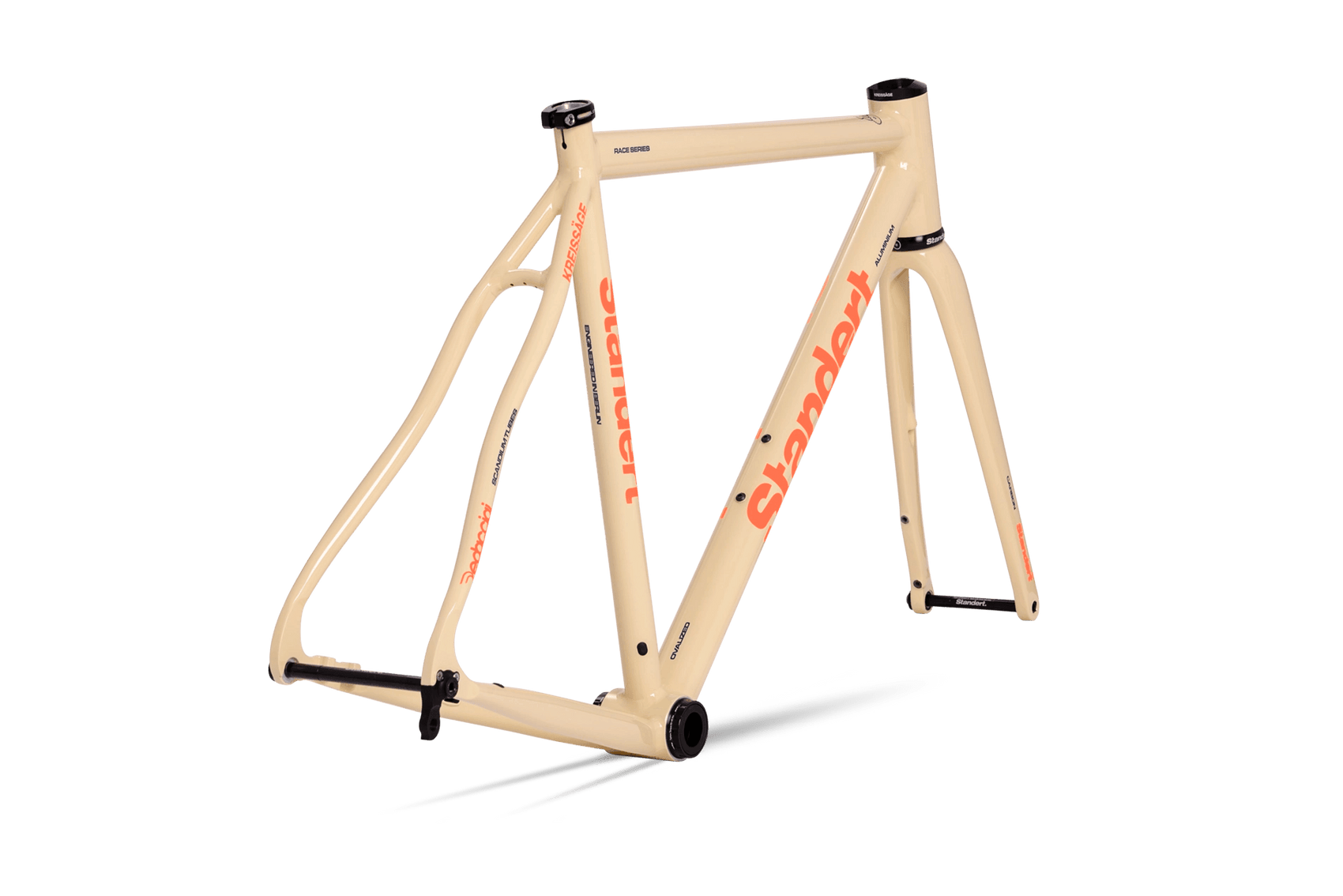 Kreissage RS Beige Road Bike Frame Made from Scandium Aluminium