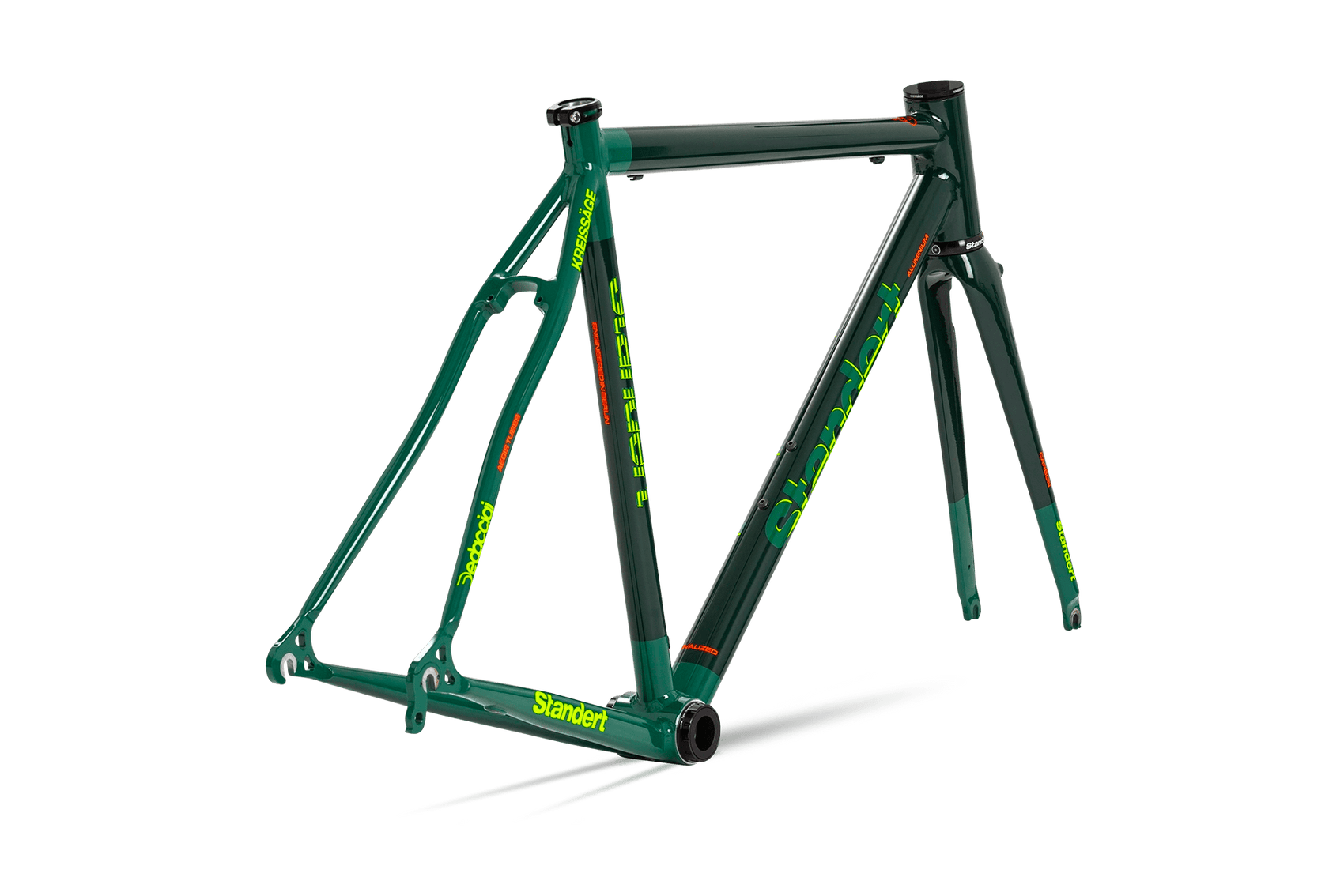 Kreissäge RIM Road Racing Bike Frame - Cobra Green