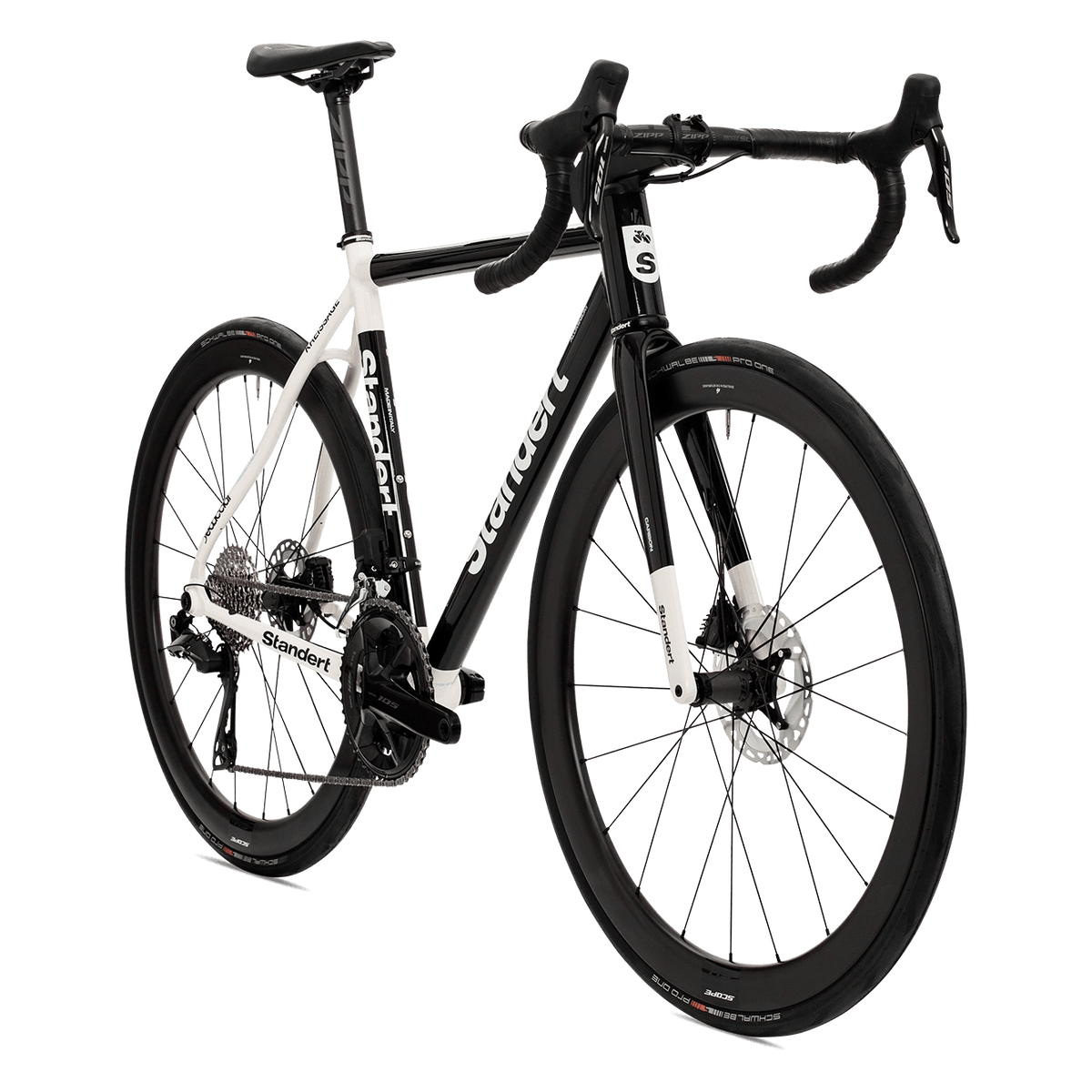 Kreissäge Yin Black 105 | Best Beginner Road Bike | Standert Bicycles