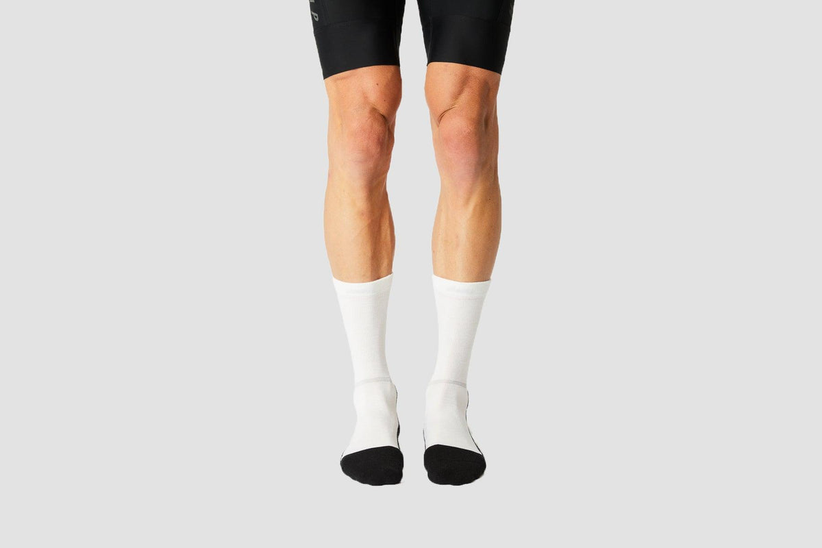 Fingerscrossed White Merino Socks