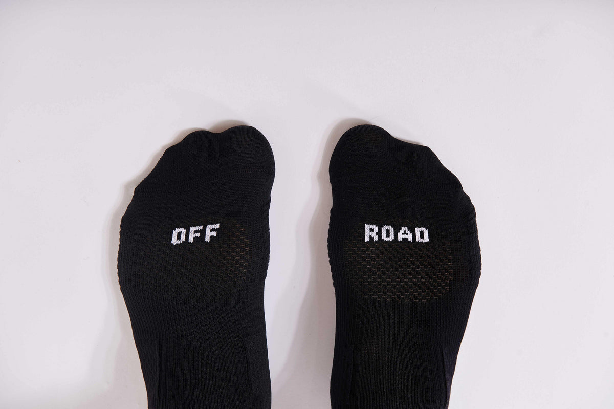 FINGERSCROSSED SOCKS | #Off Road Black - Standert Bicycles