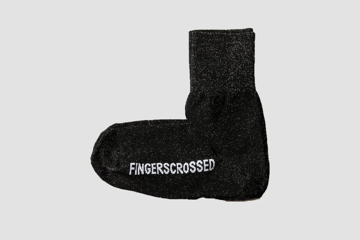 Fingerscrossed Lurex Oversocks - Overshoes