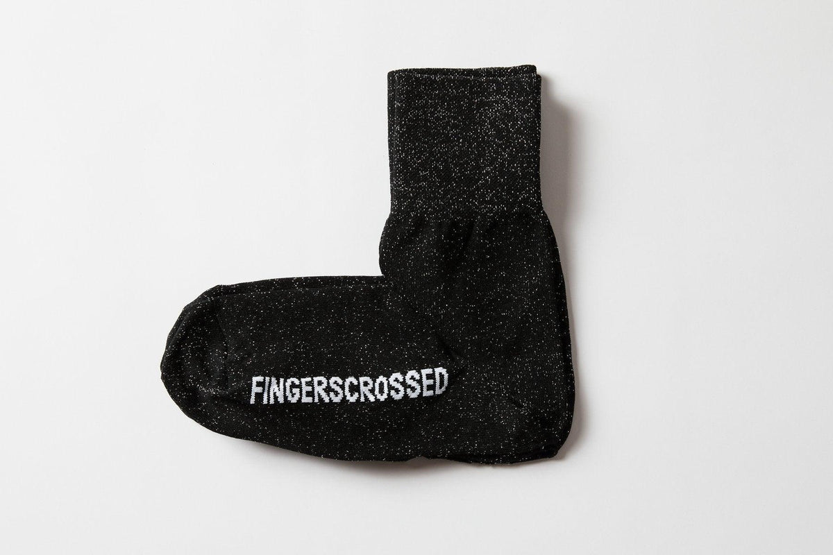 Fingerscrossed Lurex Oversocks - Overshoes