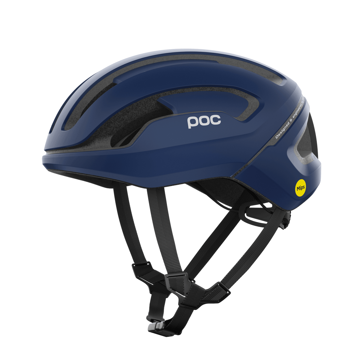 POC Omne Air MIPS Lead Blue Matt - Standert Bicycles