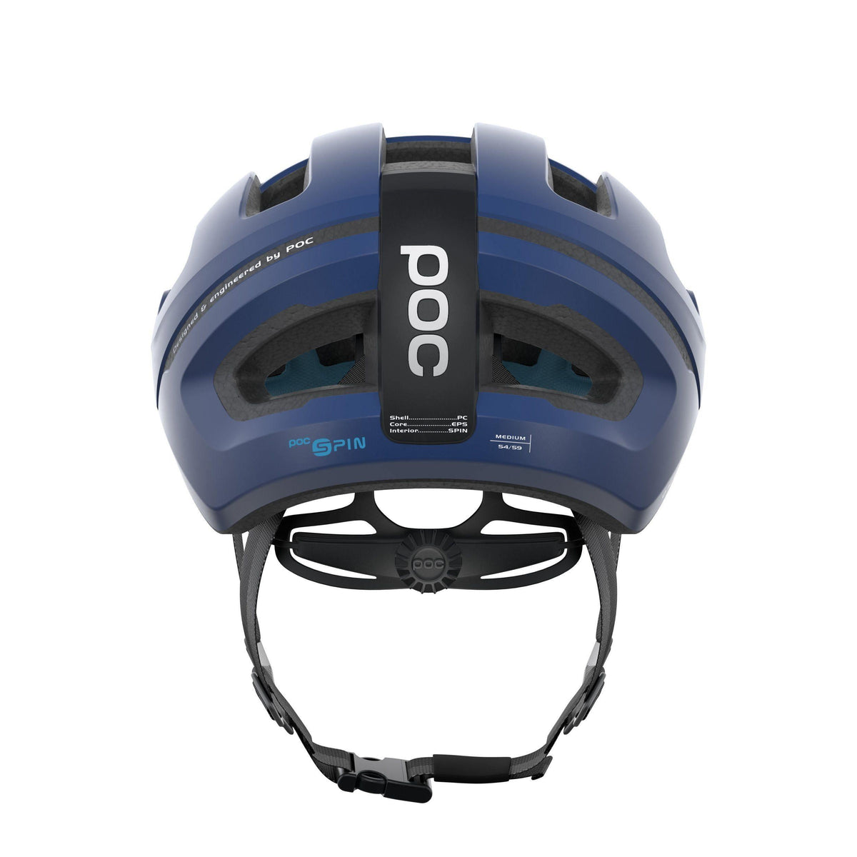 POC Omne Air SPIN Lead Blue Matt - Standert Bicycles
