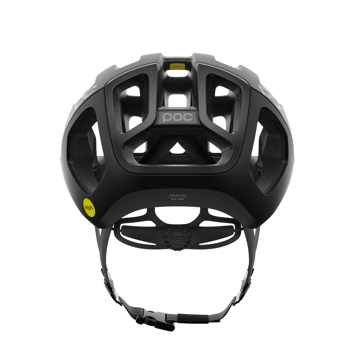 POC Ventral Air MIPS Uranium Black Matt - Standert Bicycles