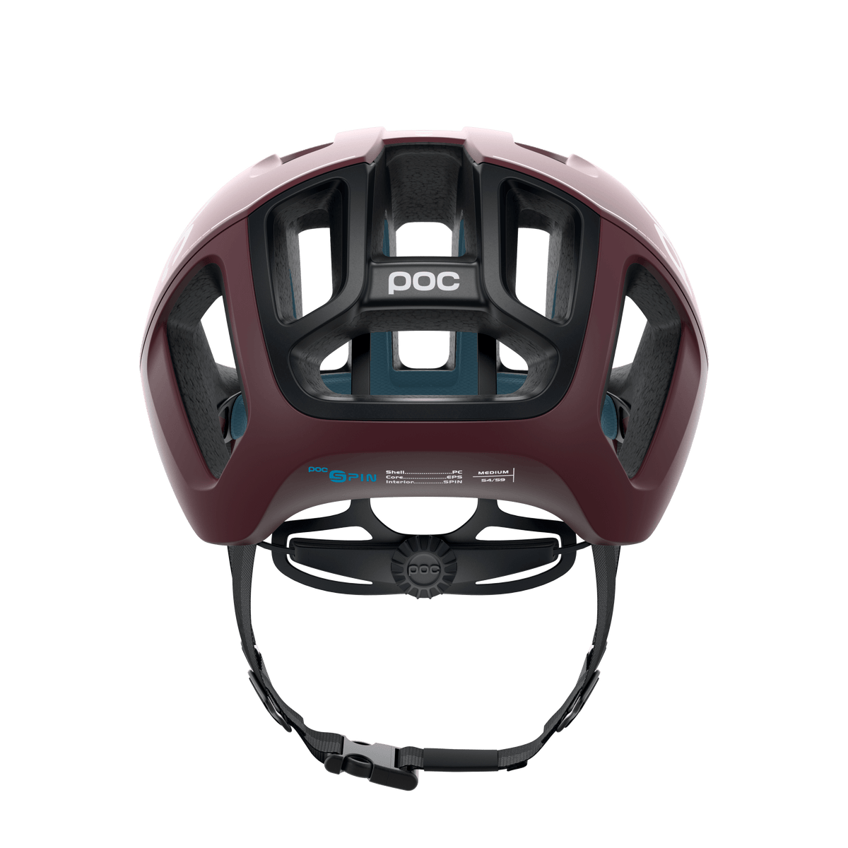 POC Ventral Spin Propylene Red Matt - Standert Bicycles
