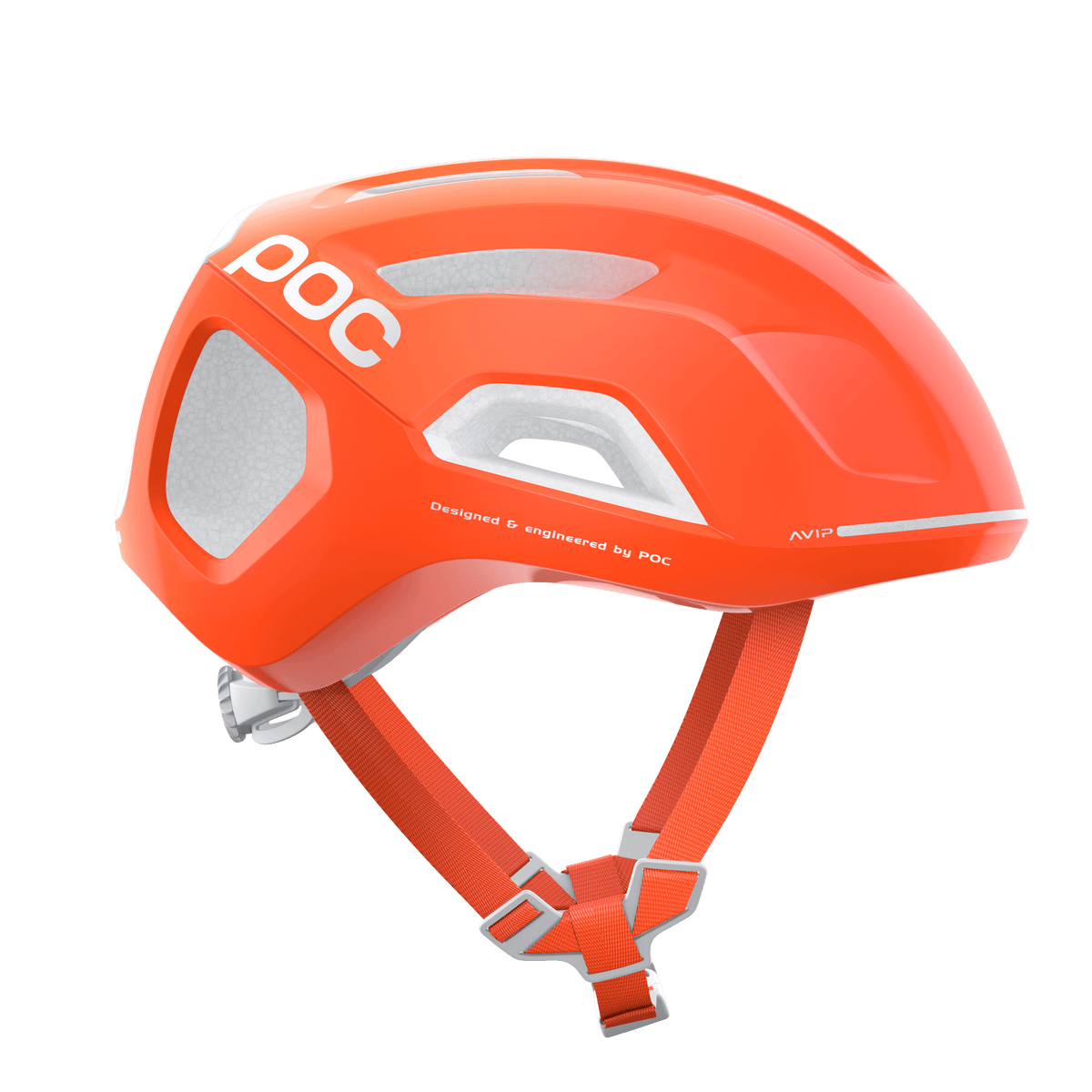 POC Ventral Tempus Spin Fluorescent Orange - Standert Bicycles