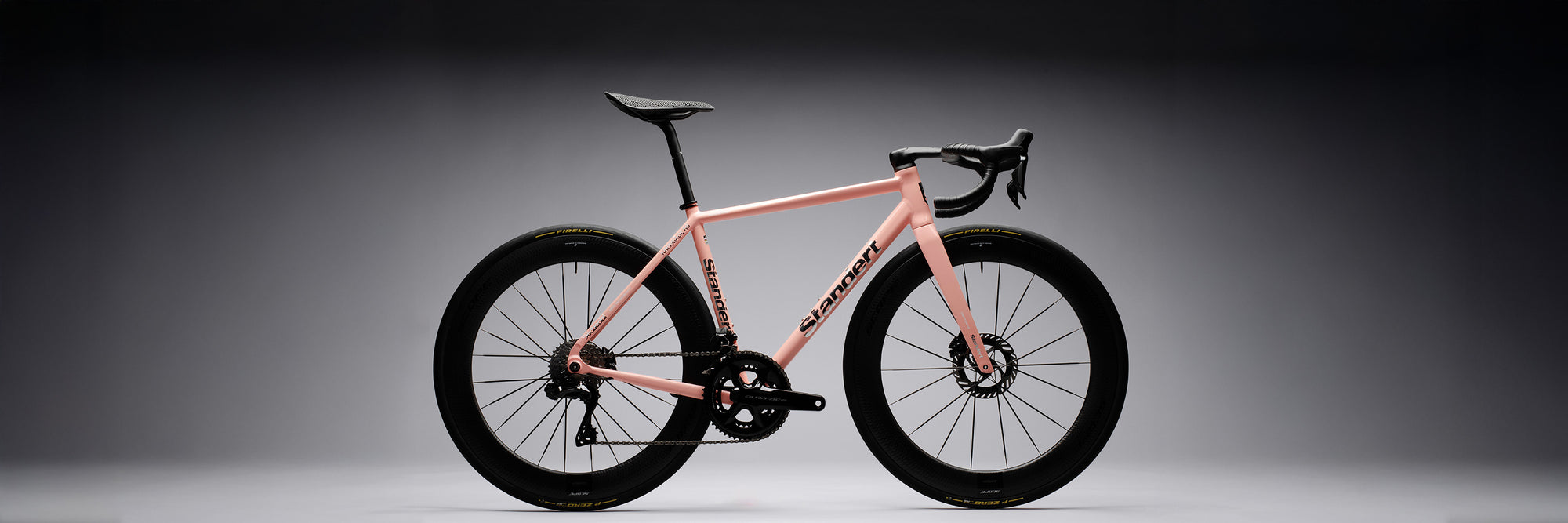 Standert Kreissäge RS scandium aluminium road race bike pink