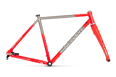 Erdgeschoss Gravel Bike Frameset | Made for Adventure | Pink