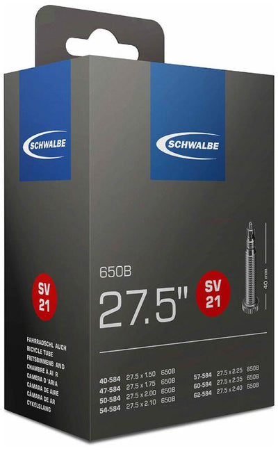 Schwalbe Innertube SV 21,  650B, 40-62, SV, 40mm