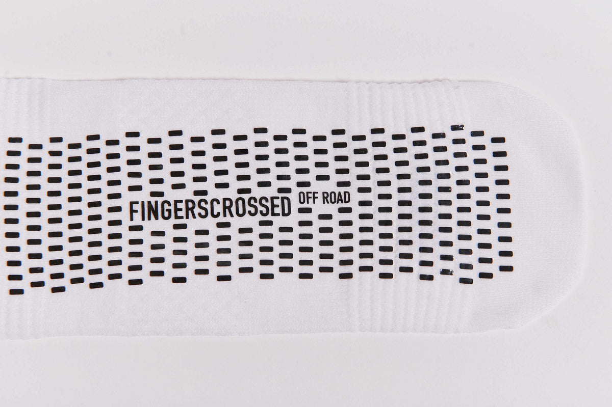 FINGERSCROSSED SOCKS | #Off Road White - Standert Bicycles