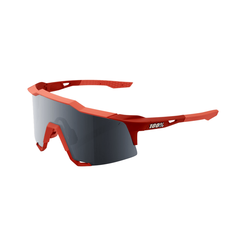 100% SPEEDCRAFT TALL Soft Tact Coral Mirror Lens - Standert Bicycles