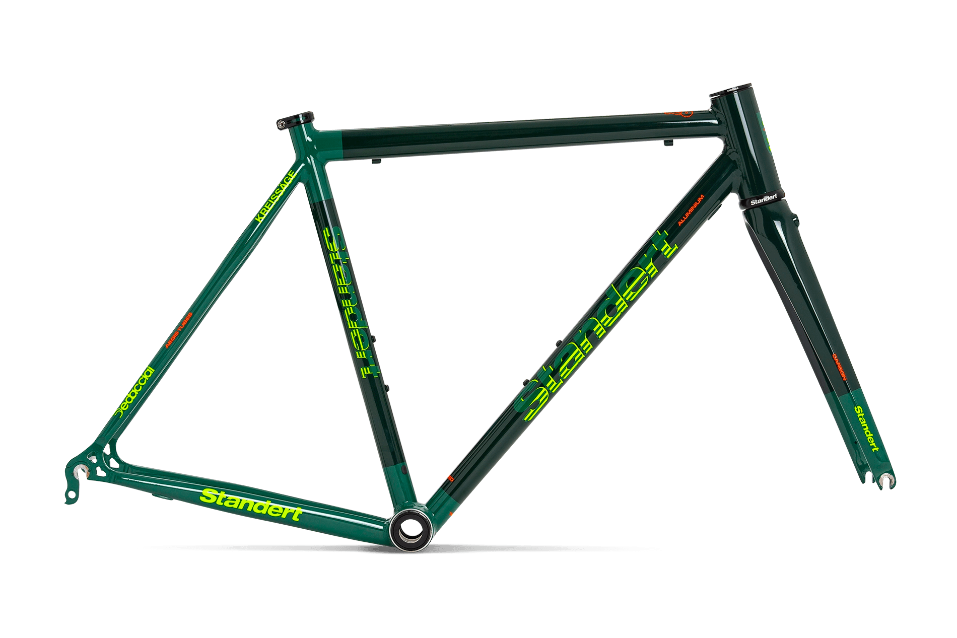 Kreissäge RIM Road Bike Frameset Cobra Green