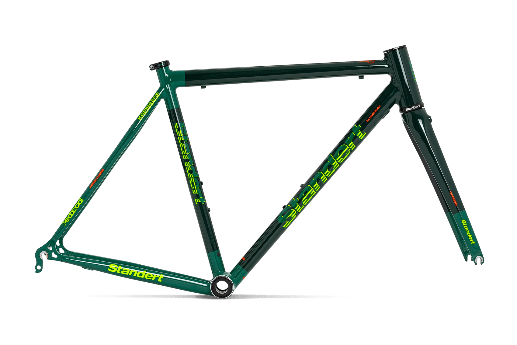 Kreissäge RIM Road Racing Bike Frameset - Cobra Green