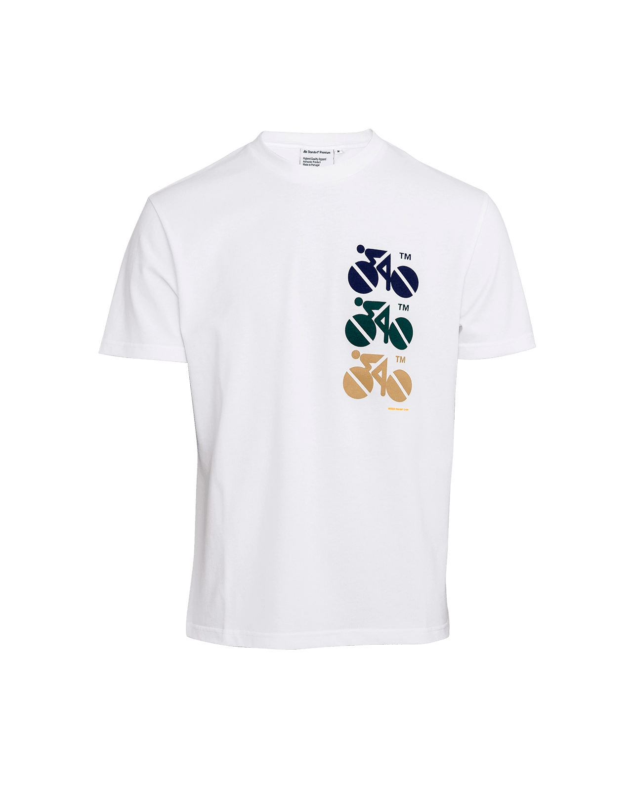 T-Shirt Standert Premium 3 Bikes White hover