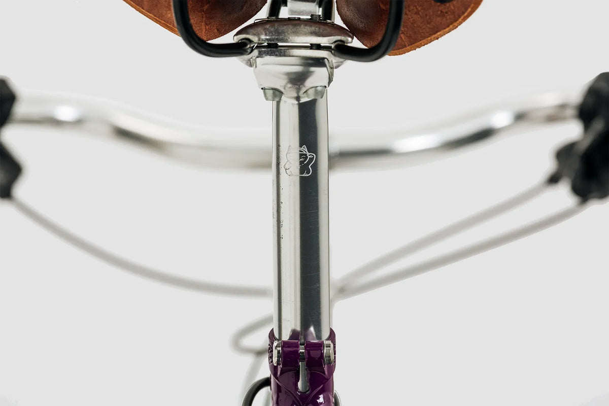 Seatpost | Lucky Cat | 27.2mm / 18mm offset |Silver