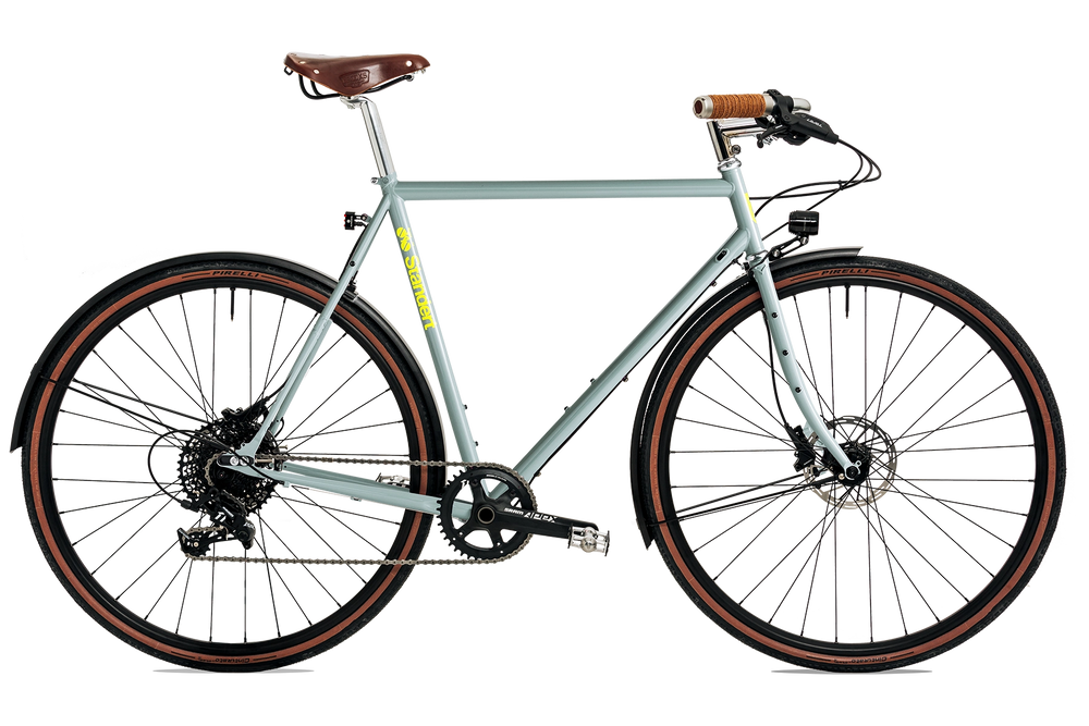 Standert Bikes Bürgermeister*in Glacier Glow Green Gravel Commuter & Touring Bike