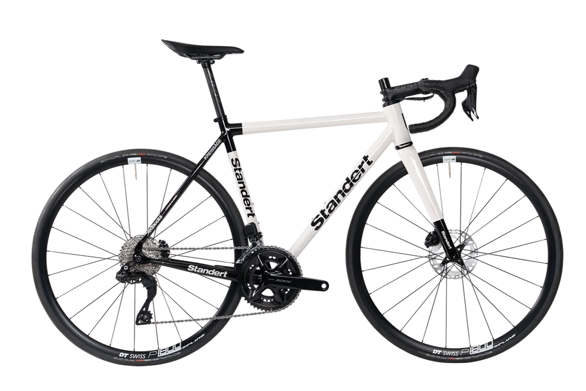 Standert Bikes Demo Kreissäge Yang White Shimano 105 di2 54