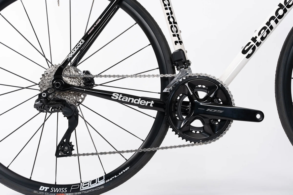 Standert Bikes Demo Kreissäge Yang White Shimano 105 di2 54