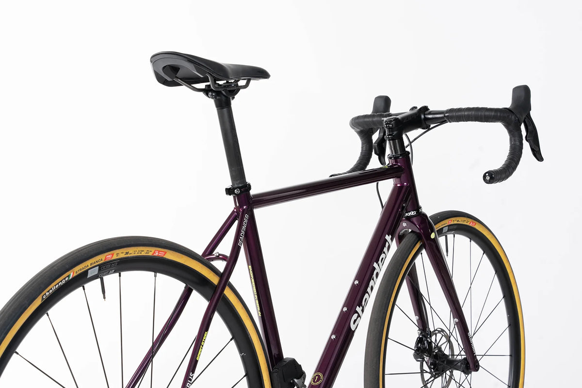Standert Bikes Demo Pfadfinder steel road Purple SRAM Rival 52