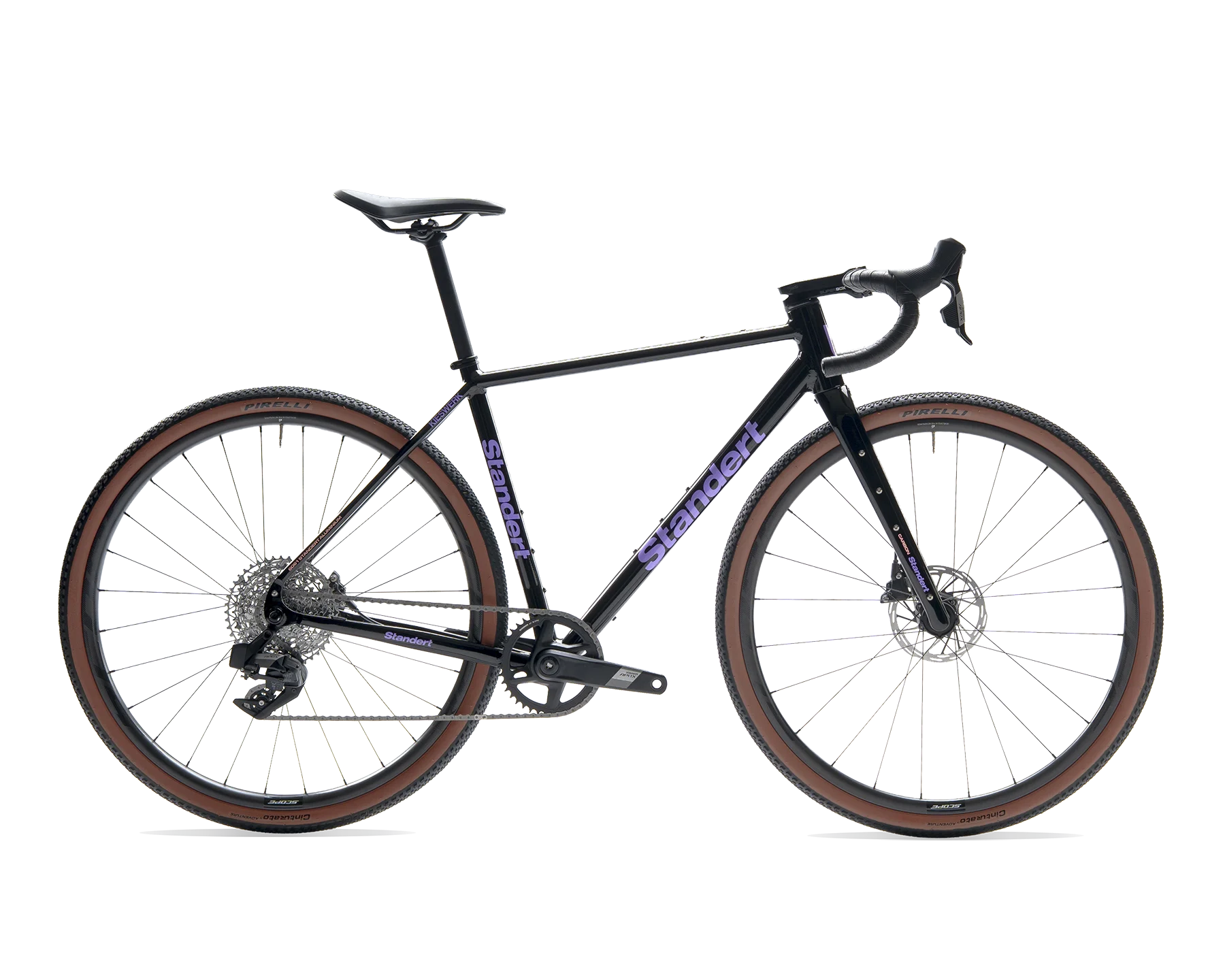 Standert Gravel Bike Kieswerk Shimano SRAM Apex Black