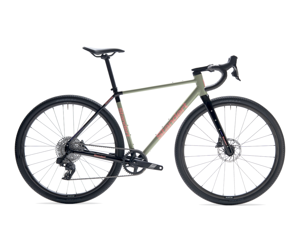Standert Gravel Bike Kieswerk Shimano SRAM Apex Green