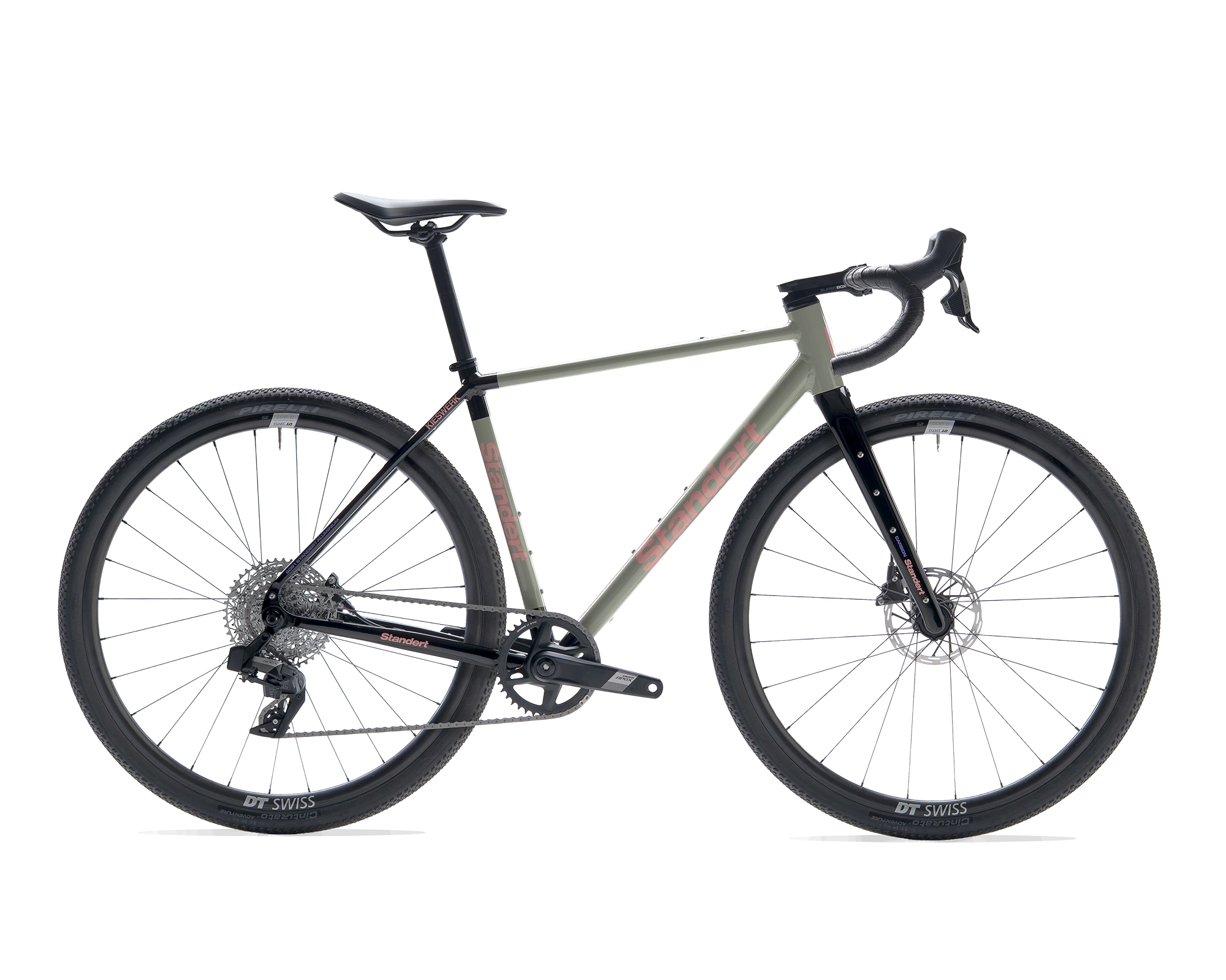 Standert Kieswerk Aluminium Gravel Bike Green Thumb SRAM Apex