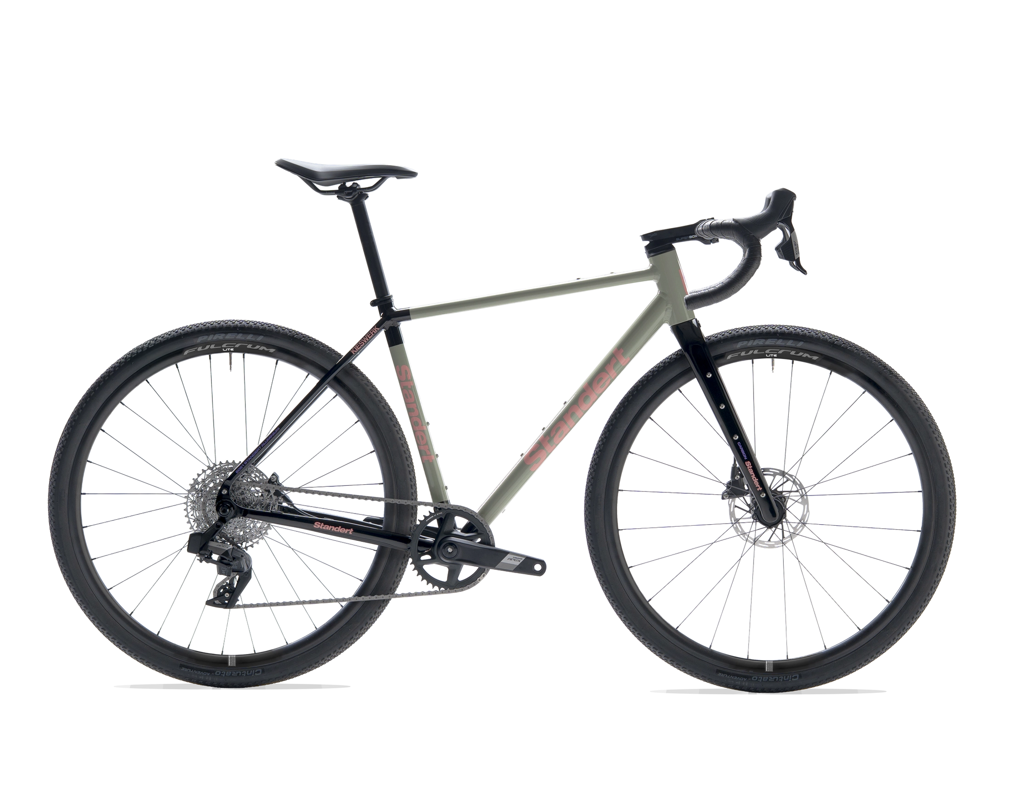 Standert Kieswerk Aluminium Gravel Bike Green Thumb SRAM Apex