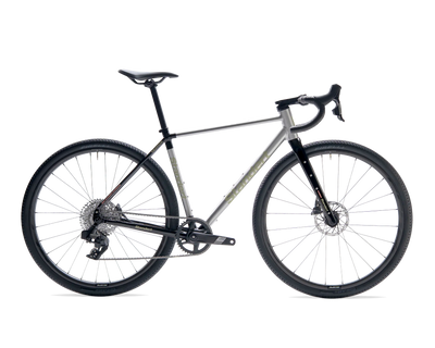 Standert Gravel Bike Kieswerk Shimano SRAM Apex Silver Raw