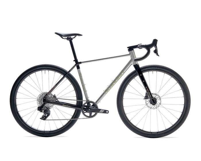 Standert Gravel Bike Kieswerk Shimano SRAM Apex Silver Raw