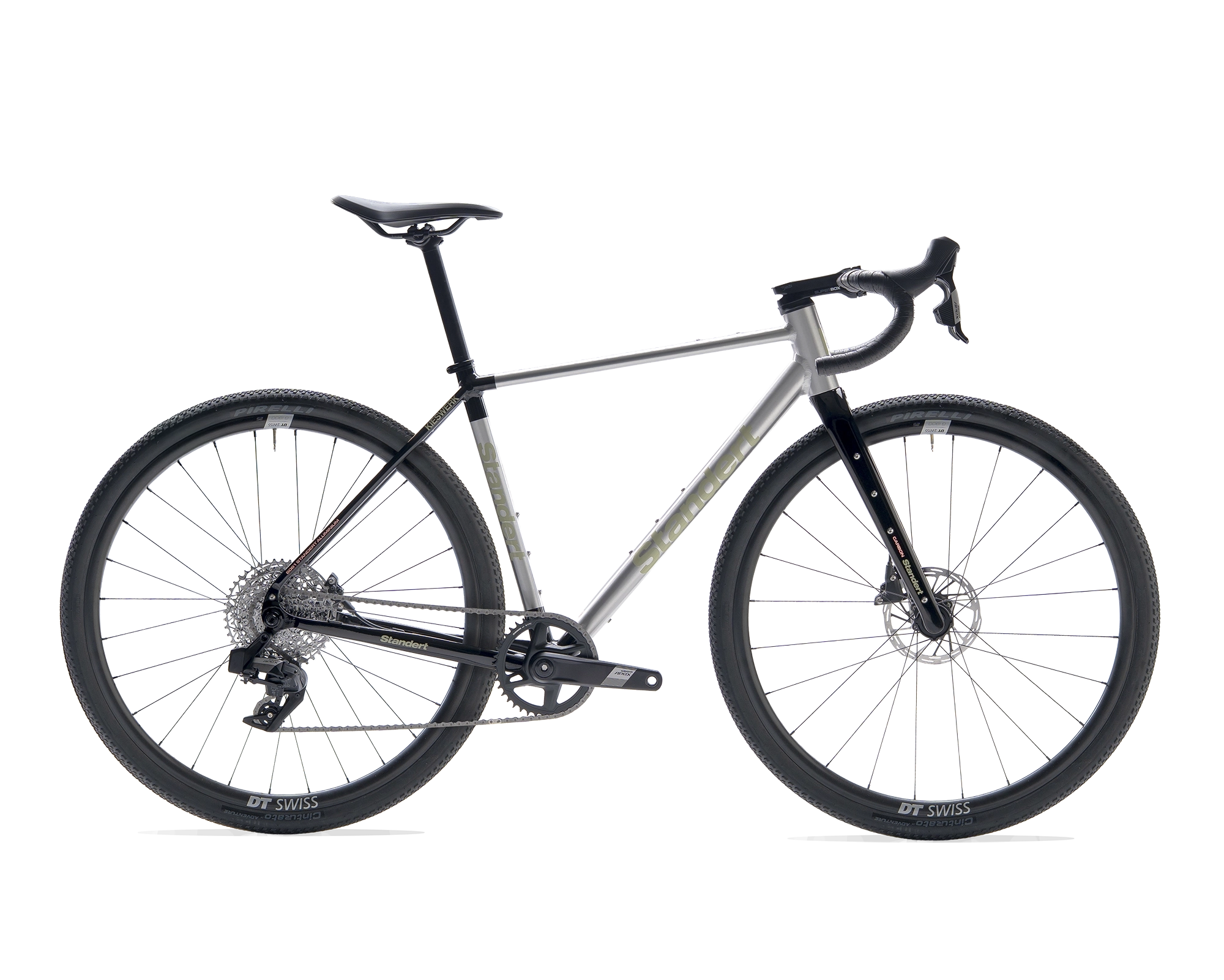 Standert Kieswerk Aluminium Gravel Bike Shimmy Raw SRAM Apex
