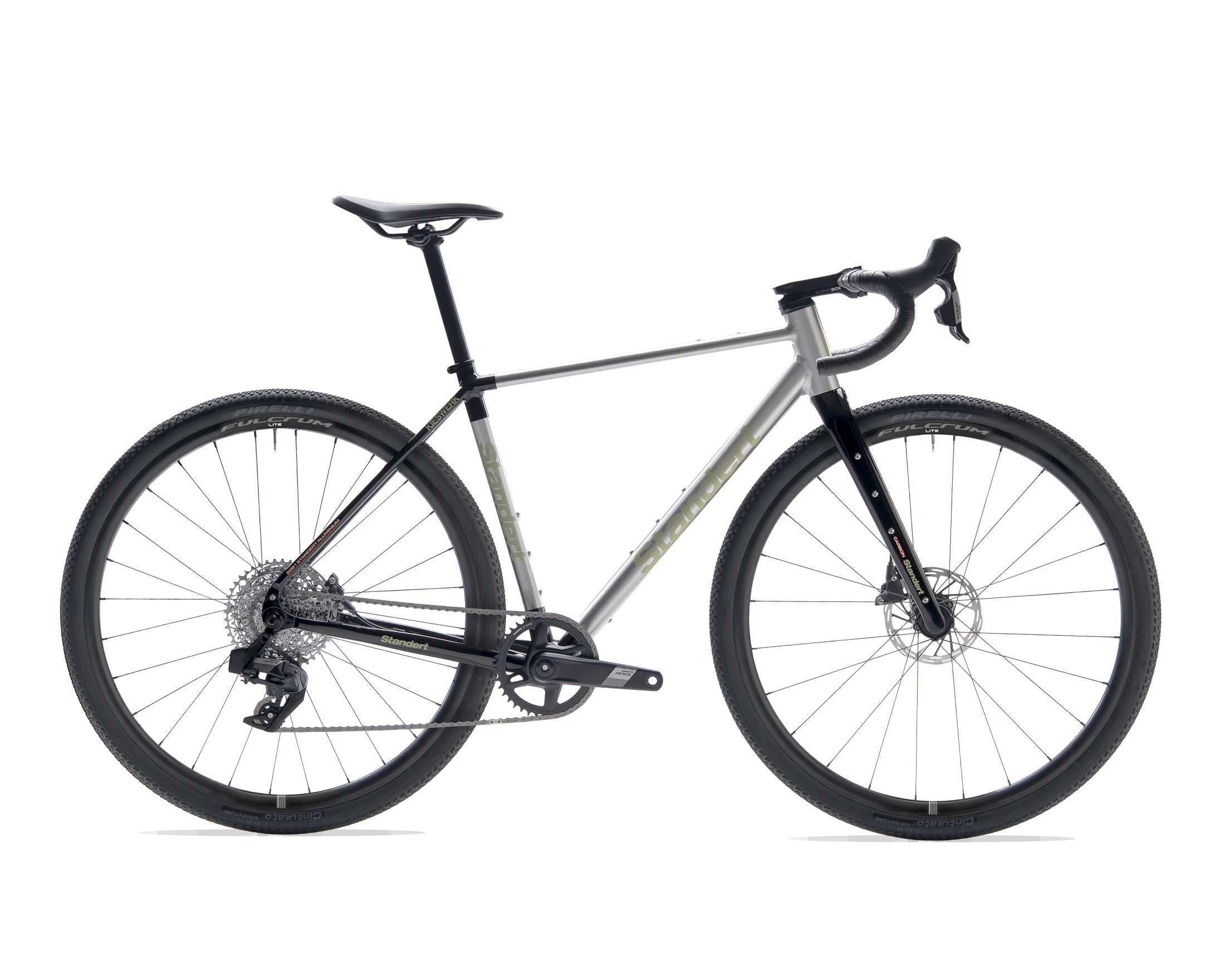 Standert Kieswerk Aluminium Gravel Bike Shimmy Raw SRAM Apex