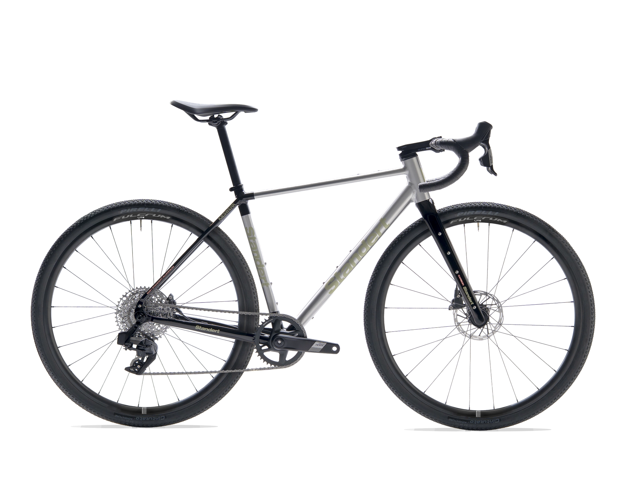 Standert Kieswerk Aluminium Gravel Bike Shimmy Raw SRAM Apex