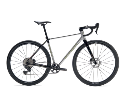 Standert Gravel Bike Kieswerk Shimano GRX 600 Silver Raw