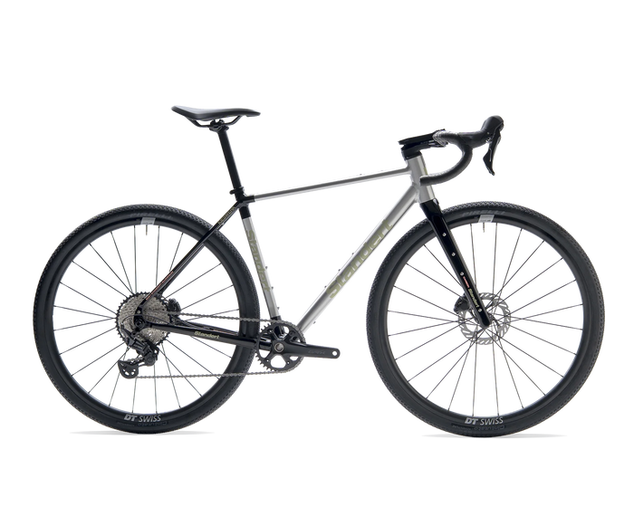 Standert Gravel Bike Kieswerk Shimano GRX 600 Silver Raw
