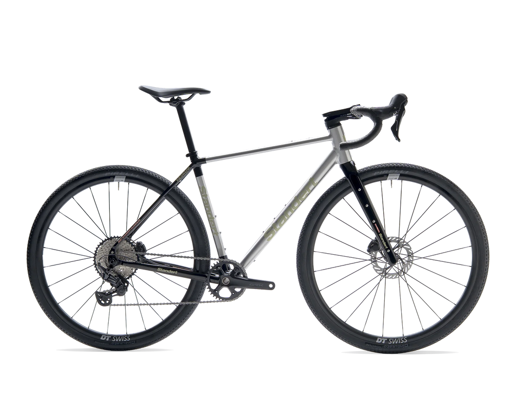 Standert Gravel Bike Kieswerk Shimano GRX 600 Silver Raw