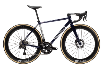 Standert Bikes Kreissäge RS aluminium aero race bike blue kool 8 shimano dura ace