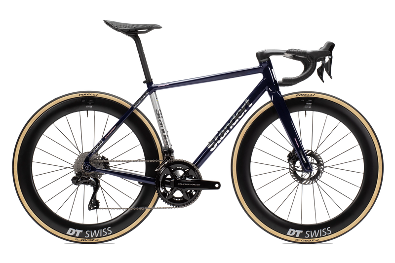 Standert Bikes Kreissäge RS aluminium aero race bike blue kool 8 shimano dura ace