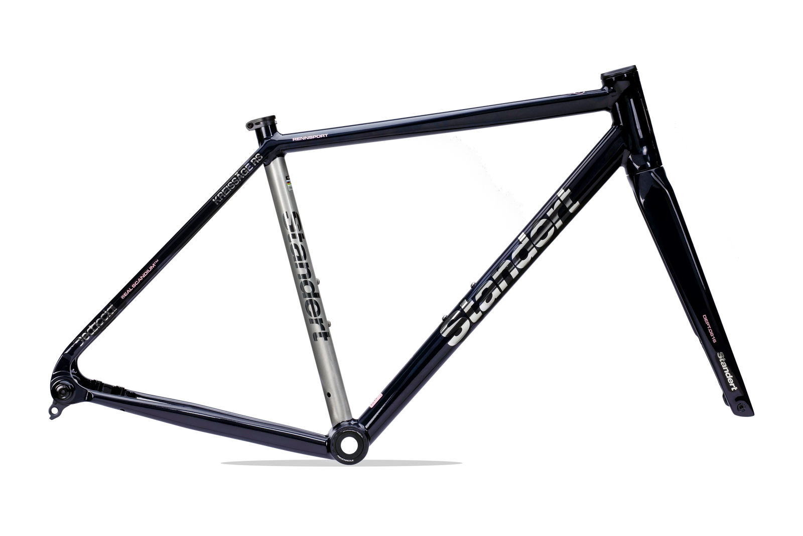Standert Bikes Kreissäge RS aluminium aero race bike kool blue 8 frameset