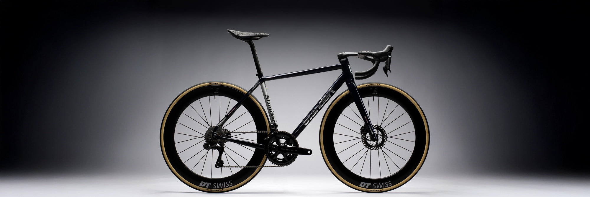 Standert Kreissäge RS scandium aluminium road race bike blue silver raw