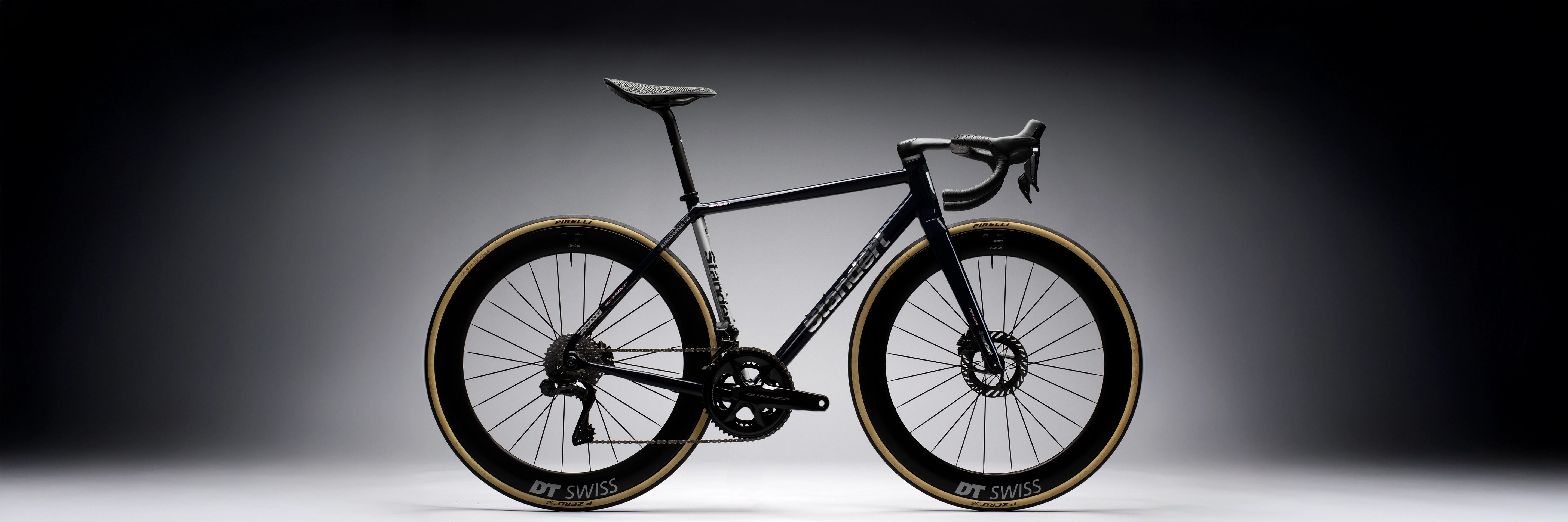 Standert Kreissäge RS scandium aluminium road race bike blue silver raw