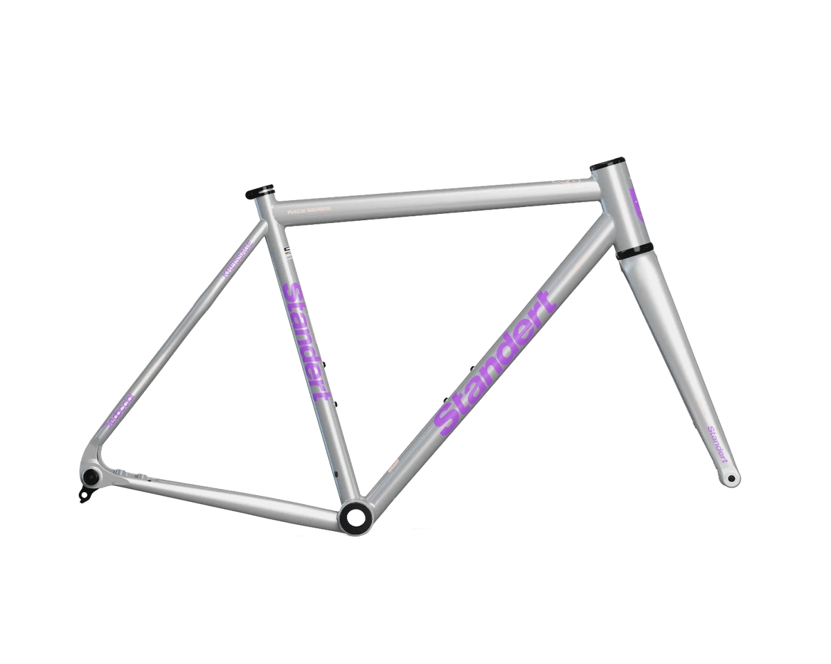 Standert Bikes Kreissäge RS see ya silver scandium road bike frame