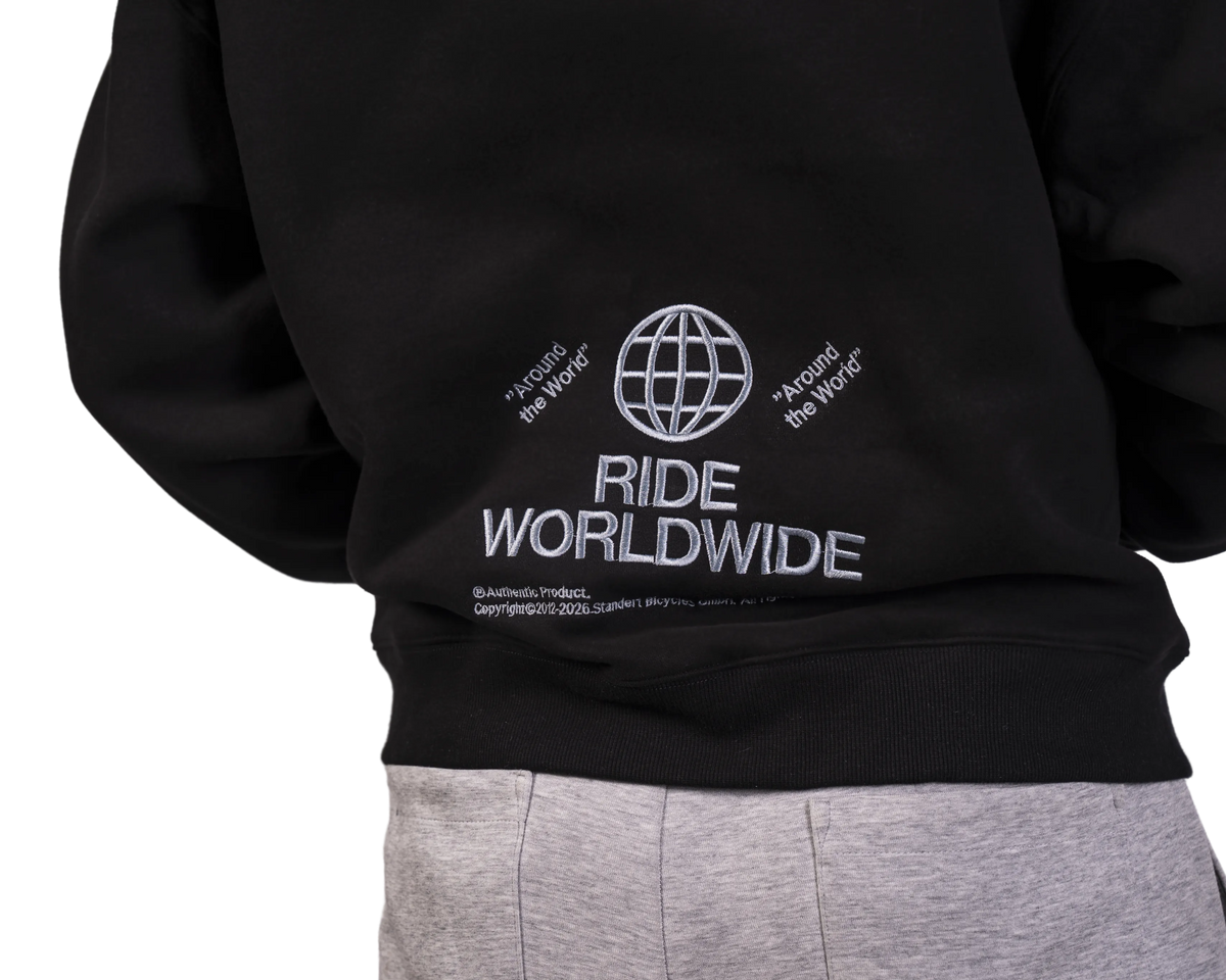 Standert Hoodie | Black | Ride Worldwide