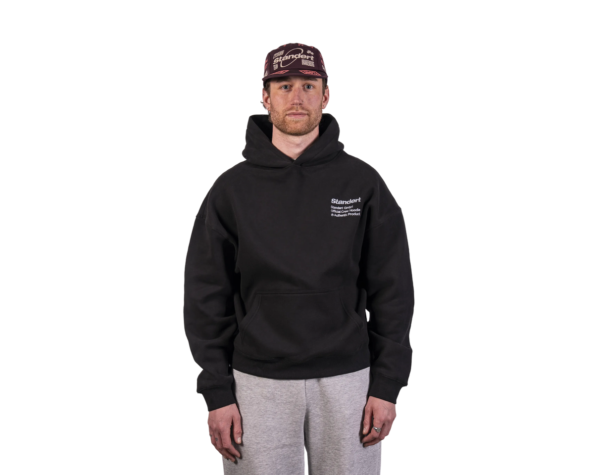 Standert Hoodie | Black | Ride Worldwide
