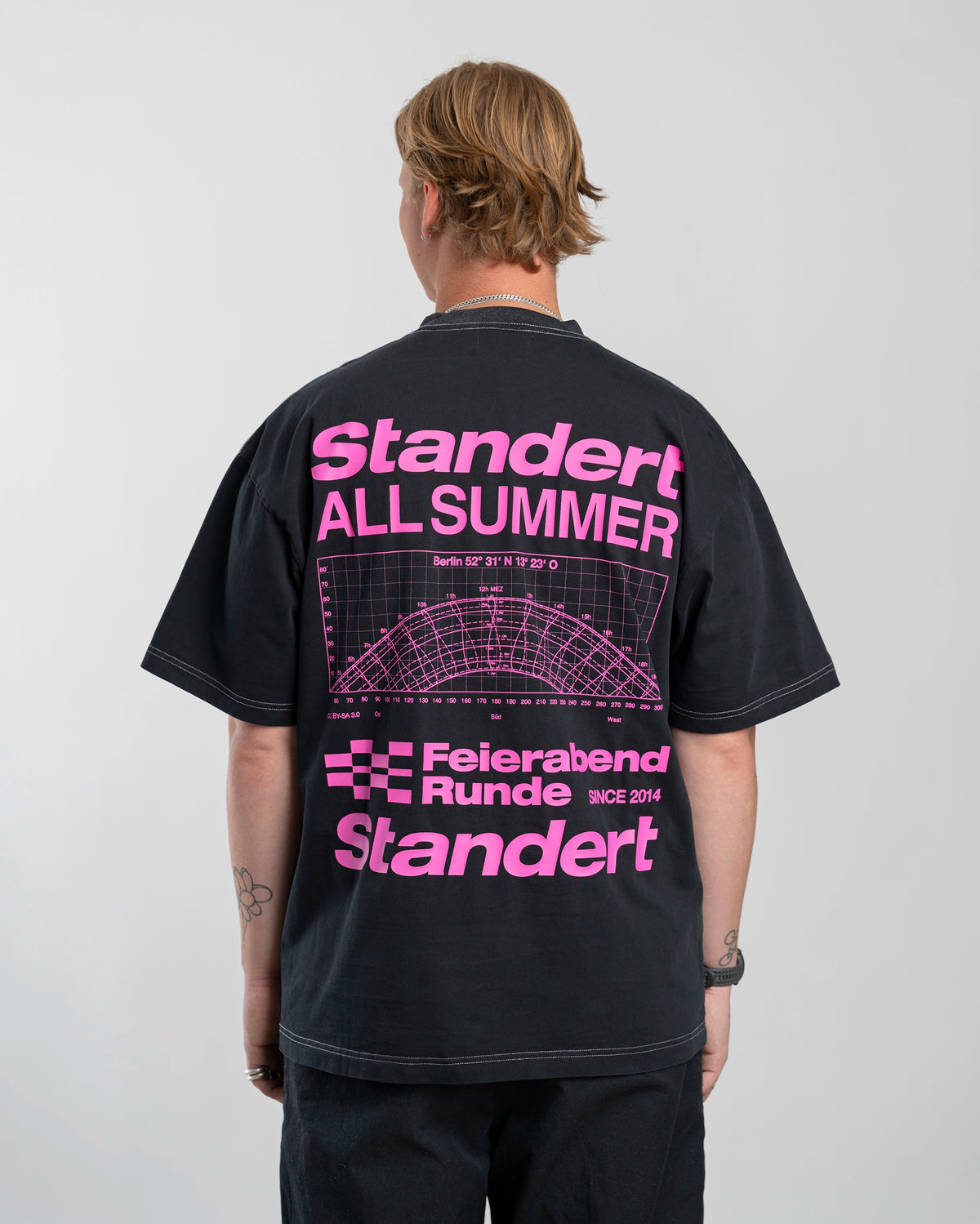 Standert Bikes Merch T-Shirt FAR Summer Black