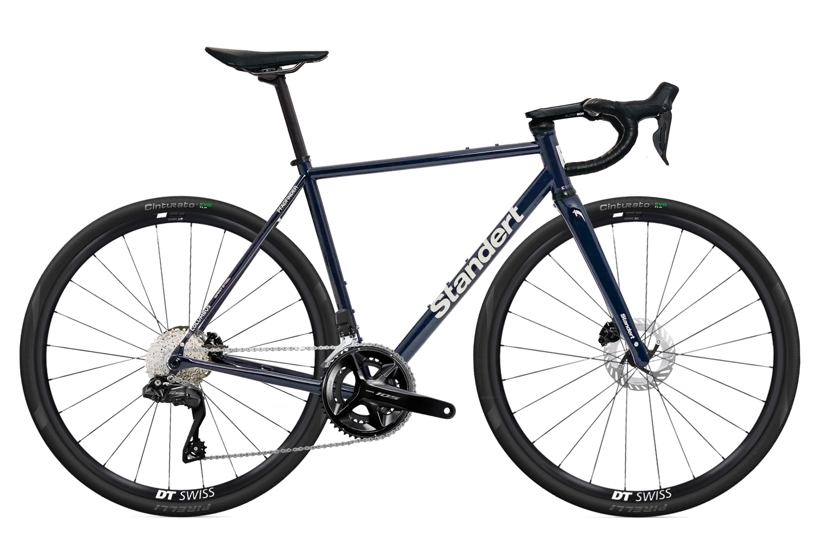 Standert Bikes Pfadfinder | Midnight Marauder | Shimano 105 Di2 | DT Swiss C1800